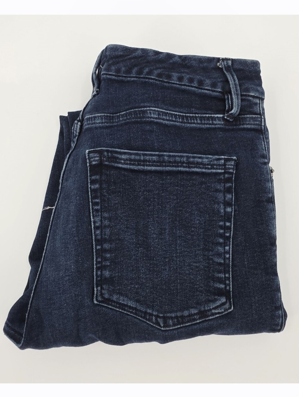 Good American Good Legs Skinny Jean High Rise Dark Wash 12 31 Stretch Denim